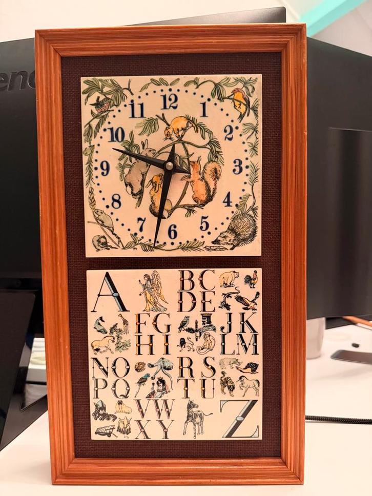 Vintage Weston Super Clock - Goed werkend Klok, Antiek en Kunst, Antiek | Klokken, Ophalen of Verzenden