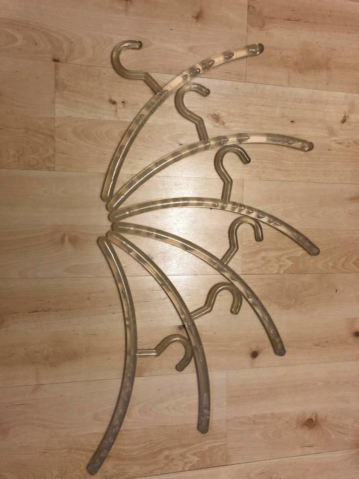 6 Vintage Ikea Kunststof Kledinghangers, Kleding | Dames, Kledinghangers, Gebruikt, Kunststof, Volwassenen, Verzenden