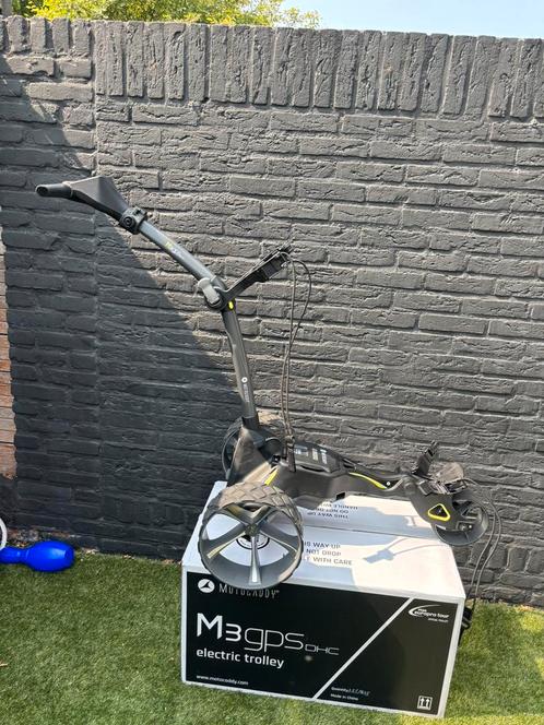 Motocaddy m3 gps dhc elektrisch golf trolly, Sport en Fitness, Golf, Nieuw, Overige typen, Overige merken, Ophalen