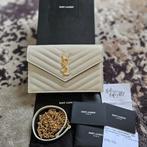 Saint Laurent YSL envelope Cassandre, Ophalen of Verzenden, Zo goed als nieuw, Zwart