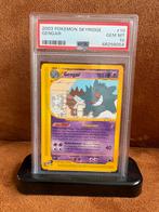 Gengar #10 Skyridge PSA 10, Ophalen of Verzenden, Zo goed als nieuw, Losse kaart