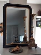 Stijlvolle Grote Antieke Franse Spiegel, Antiek en Kunst, Antiek | Spiegels, Ophalen of Verzenden