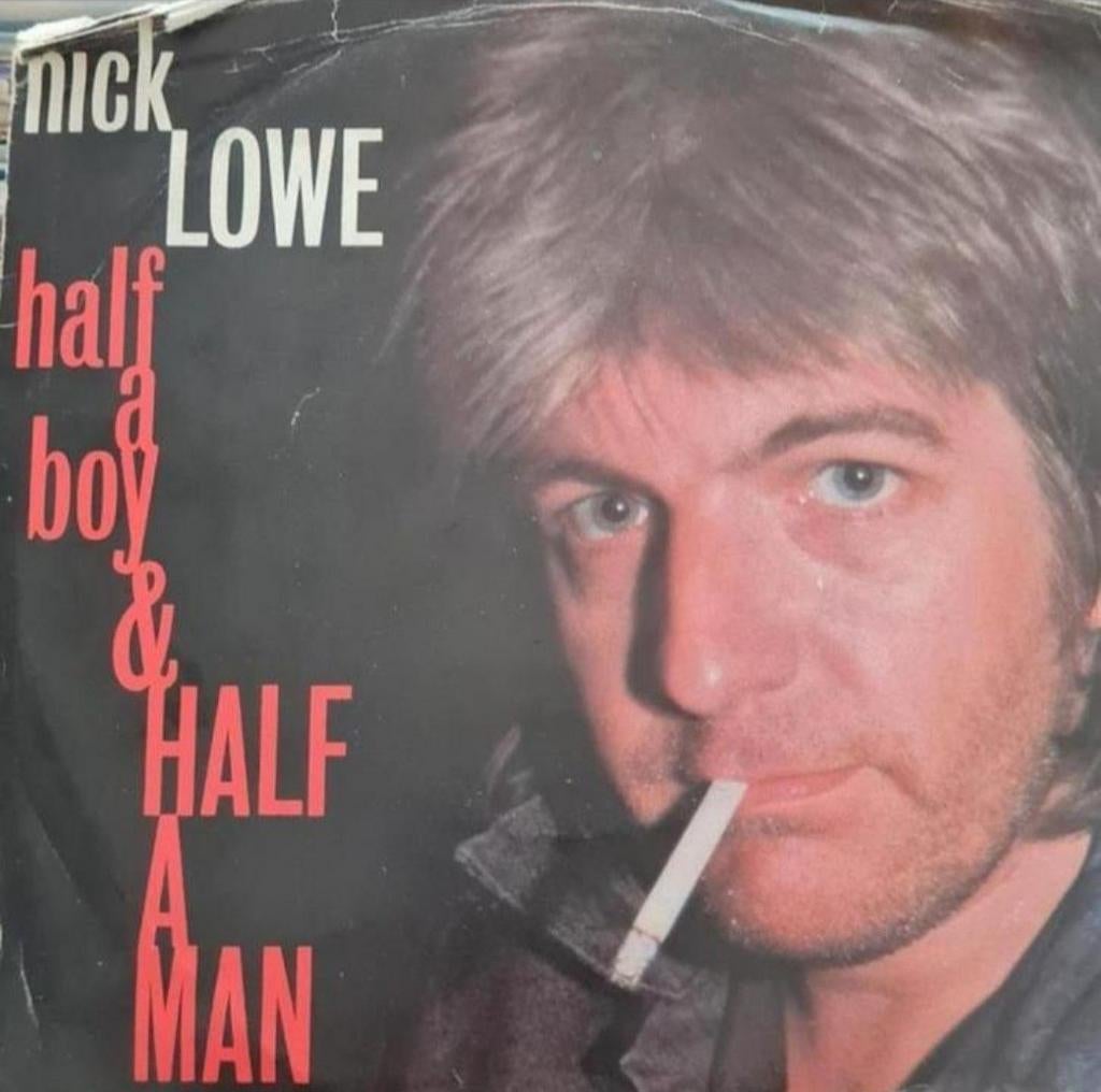 NICK LOWE - HALF A BOY & HALF A MAN (HOES BESCHADIGD), Ophalen of Verzenden, Gebruikt