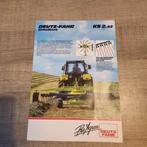 Deutz-Fahr KS 2.42 Cirkelhark Folder, Ophalen of Verzenden, Gelezen, Deutz-Fahr, Folder