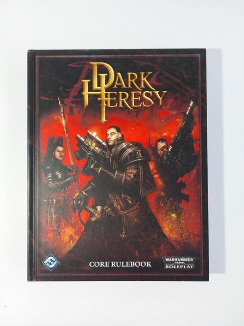 Warhammer 40K - Dark Heresy - Core Rule Book, Hobby en Vrije tijd, Gezelschapsspellen | Overige, Zo goed als nieuw, Een of twee spelers