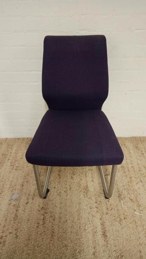 4 paarse eetkamerstoelen van Henders & Hazel, Huis en Inrichting, Stoelen, Gebruikt, Vijf, Zes of meer stoelen, Overige kleuren