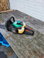 Motor Heggenschaar - Powerplus POW6125, Ophalen, Gebruikt, Benzine, Powerplus