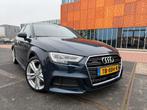 Audi A3 2.0 Tfsi Sportback Quattro S Line Pano Virtual 190PK, Automaat, 730 kg, 1984 cc, Blauw