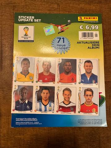 Panini WK 2014 Sealed Update Set - 71 spelers beschikbaar voor biedingen