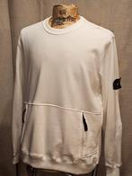 Smetteloze witte sweater met rits zakken, Wit, Wandelen of Outdoor, Nieuw, Ophalen of Verzenden