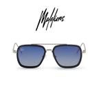 Malelions Men Abstract Sunglasses Silver, Overige merken, Zonnebril, Overige kleuren, Ophalen of Verzenden