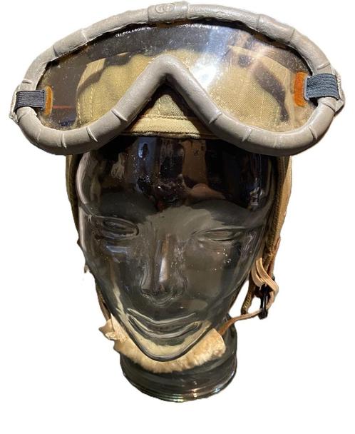 USMC Amerikaanse Amerikaans USA US A-9 airforce pilotencap, Verzamelen, Militaria | Tweede Wereldoorlog, Landmacht, Amerika, Ophalen of Verzenden