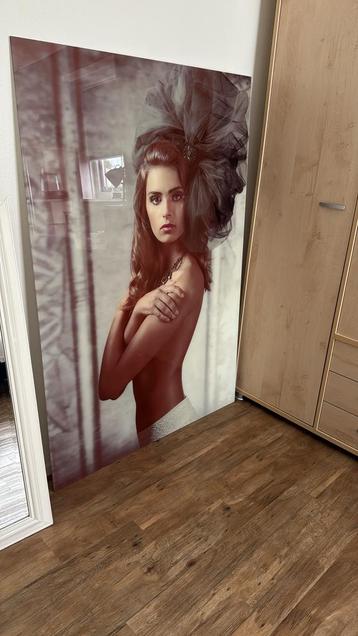 Glazen Schilderij - 110x160cm beschikbaar voor biedingen