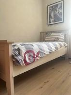Mooi grenen whitewash bed, Huis en Inrichting, Slaapkamer | Bedden, Ophalen, 200 cm, Hout, Eenpersoons