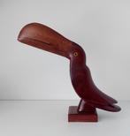 Vintage houten toekan, Ophalen of Verzenden