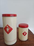 Vintage Bolletje beschuitbus en paneermeelbus, Verzamelen, Blikken, Ophalen of Verzenden, Gebruikt, Beschuit, Bolletje