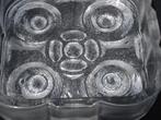 Vintage design glazen schaal Lars Hellsten / Skruf Glass '60, Ophalen of Verzenden