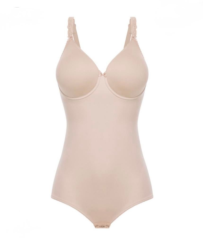 Felina Body met beugel - Maat 75E, Ophalen of Verzenden, Beige, Body of Korset