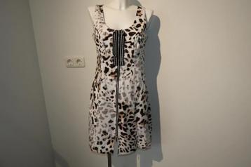 Eva & Claudi door rits jurk mooie fantasie print natuur tint beschikbaar voor biedingen