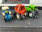 3 tractoren van Britains, Hobby en Vrije tijd, Modelauto's | 1:32, Ophalen of Verzenden, Zo goed als nieuw, Tractor of Landbouw