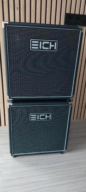 2x Eich 112xs met hoes, Muziek en Instrumenten, Versterkers | Bas en Gitaar, Zo goed als nieuw, Basgitaar, 100 watt of meer, Ophalen