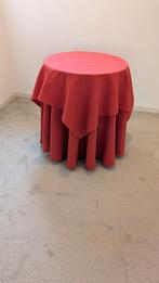 rond bijzettafeltje met kleden, Huis en Inrichting, Tafels | Bijzettafels, Minder dan 55 cm, Rond, Zo goed als nieuw, Ophalen