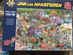 Puzzel Jan van Haasteren “De Bloemencorso “ 1000 stuks, Ophalen, 500 t/m 1500 stukjes, Zo goed als nieuw