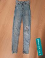 Lichtblauwe Skinny spijkerbroek stradivarius maat 34, Blauw, Stradivarius, Ophalen of Verzenden, W27 (confectie 34) of kleiner