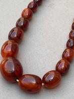 Antiek bakelieten ketting schroefdraad, Verzenden, Overige materialen, Ketting