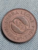 Sierra Leone 1/2 Cent 1964 Milton Margai, Verzenden, Overige landen, Losse munt