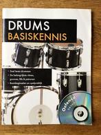 Drums basiskennis, incl cd, Muziek en Instrumenten, Bladmuziek, Les of Cursus, Ophalen of Verzenden, Zo goed als nieuw, Drums of Percussie
