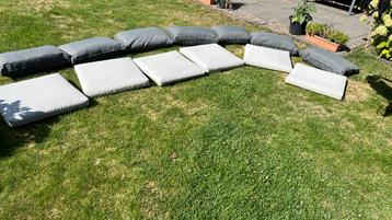 15 delige loungebank kussenset wasbaar beschikbaar voor biedingen