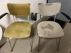 2 de Wit stoelen (opknappers), Huis en Inrichting, Stoelen, Ophalen, Zo goed als nieuw, Wit, Vier