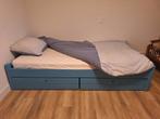 Eenpersoonsbed met opberglades, Ophalen, Gebruikt, 90 cm, Eenpersoons