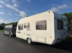 BERLAND 460 LB FRANS BED RONDZIT LUIFEL, Caravans en Kamperen, Caravans, Niet ingevuld, Schokbreker, Rondzit, Bedrijf