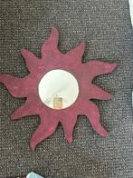 Zonnespiegel paars, Huis en Inrichting, Woonaccessoires | Spiegels, Ophalen of Verzenden, Zo goed als nieuw, Minder dan 50 cm