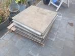 Chinese leisteen 80x80 cm 8,00 euro per stuk, Ophalen, Gebruikt, Terrastegels, Natuursteen