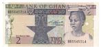 Ghana, 2 Cedi, 1982, UNC, Postzegels en Munten, Bankbiljetten | Afrika, Los biljet, Ophalen of Verzenden, Overige landen