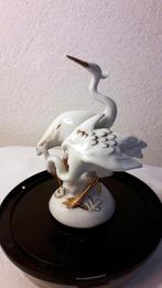 ROYAL DUX PORSELEINEN KRAANVOGELS, Ophalen of Verzenden