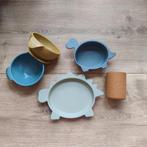 Dinosaurus Siliconen Servies Set, Ophalen of Verzenden, Gebruikt