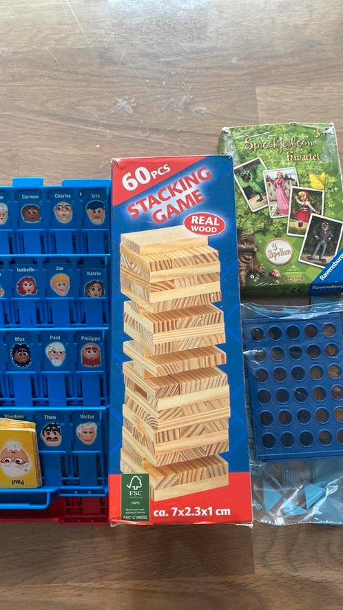 Allerlei spellen zoals efteling kwartet, Hobby en Vrije tijd, Gezelschapsspellen | Kaartspellen, Gebruikt, Ophalen of Verzenden