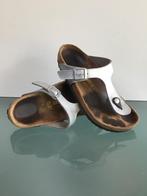 GRATIS VERZENDEN | BIRKENSTOCK Gizeh zilveren slippers 37, Slippers, Overige kleuren, Verzenden, Zo goed als nieuw