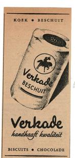 VERKADE BESCHUIT 1946, Verzenden, Zo goed als nieuw, Overige typen