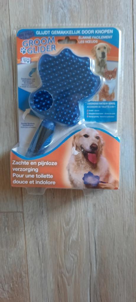 honden borstel met 3 functies, Dieren en Toebehoren, Honden-accessoires, Nieuw, Verzenden