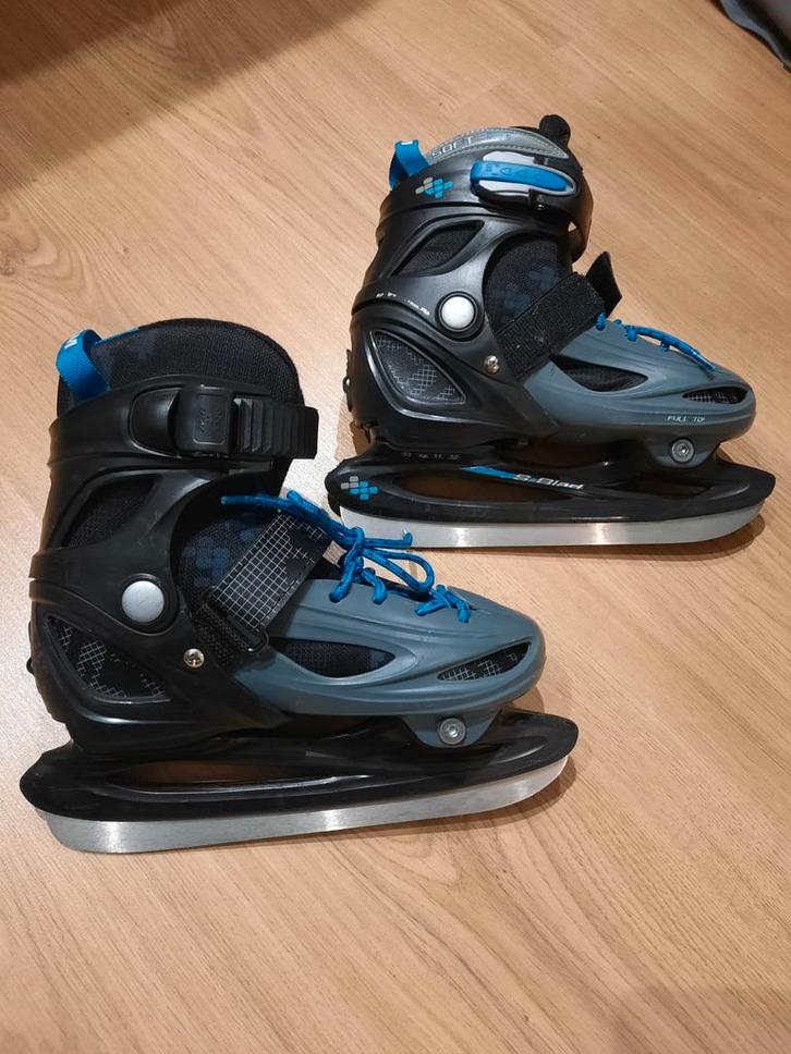 Verstelbare Nijdam kinderschaatsen maat 30 t/m 33 schaatsen, Sport en Fitness, Schaatsen, Zo goed als nieuw, IJshockeyschaatsen