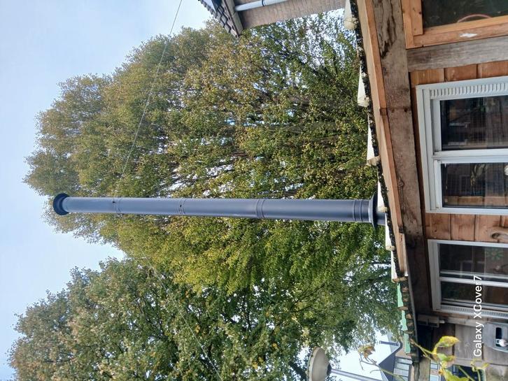 Hout kachel compleet, Huis en Inrichting, Kachels, Zo goed als nieuw, Houtkachel, Hout, Ophalen