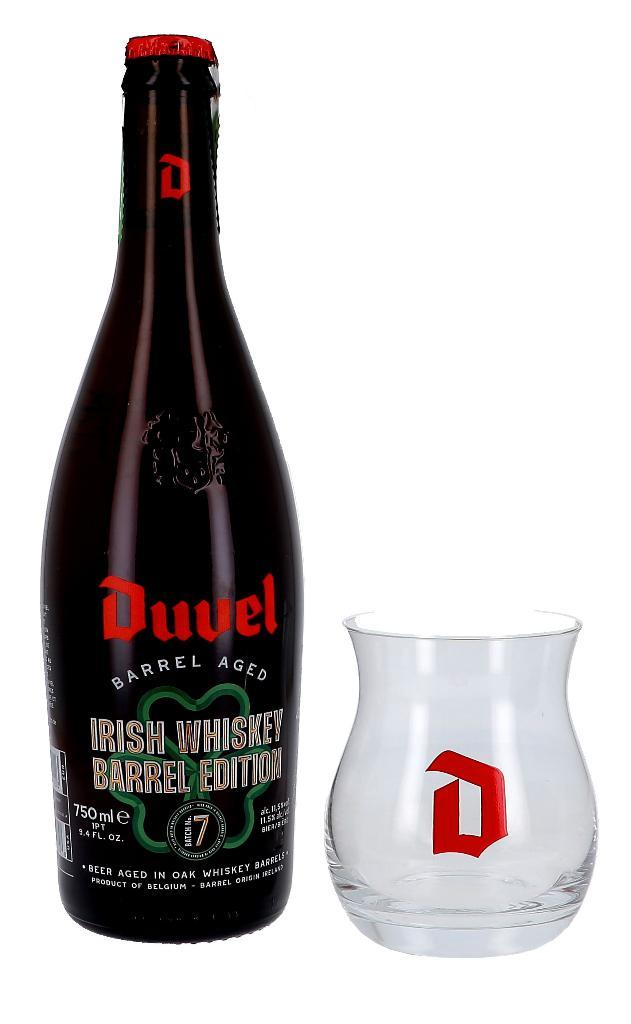 Duvel Barrel Aged batch 7, Verzamelen, Biermerken, Nieuw, Glas of Glazen, Duvel, Ophalen