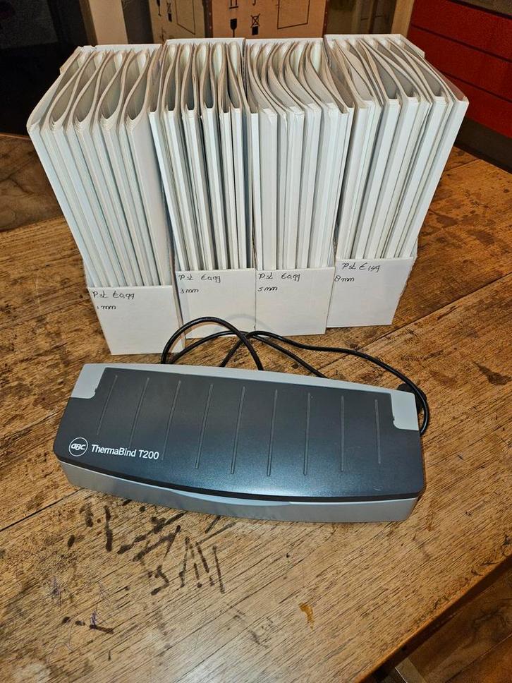 GBC ThermaBind T200 Thermisch Inbindmachine + Hoezen, Diversen, Bureau-accessoires, Ophalen