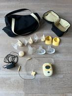Medela dubbele elektrische borstkolf incl accessoires, Ophalen of Verzenden, Gebruikt, Borstkolf