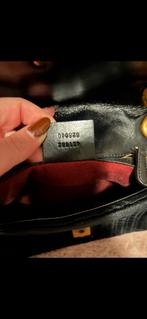 Elegante zwarte Gucci schoudertas, Ophalen of Verzenden, Zo goed als nieuw, Zwart, Schoudertasje